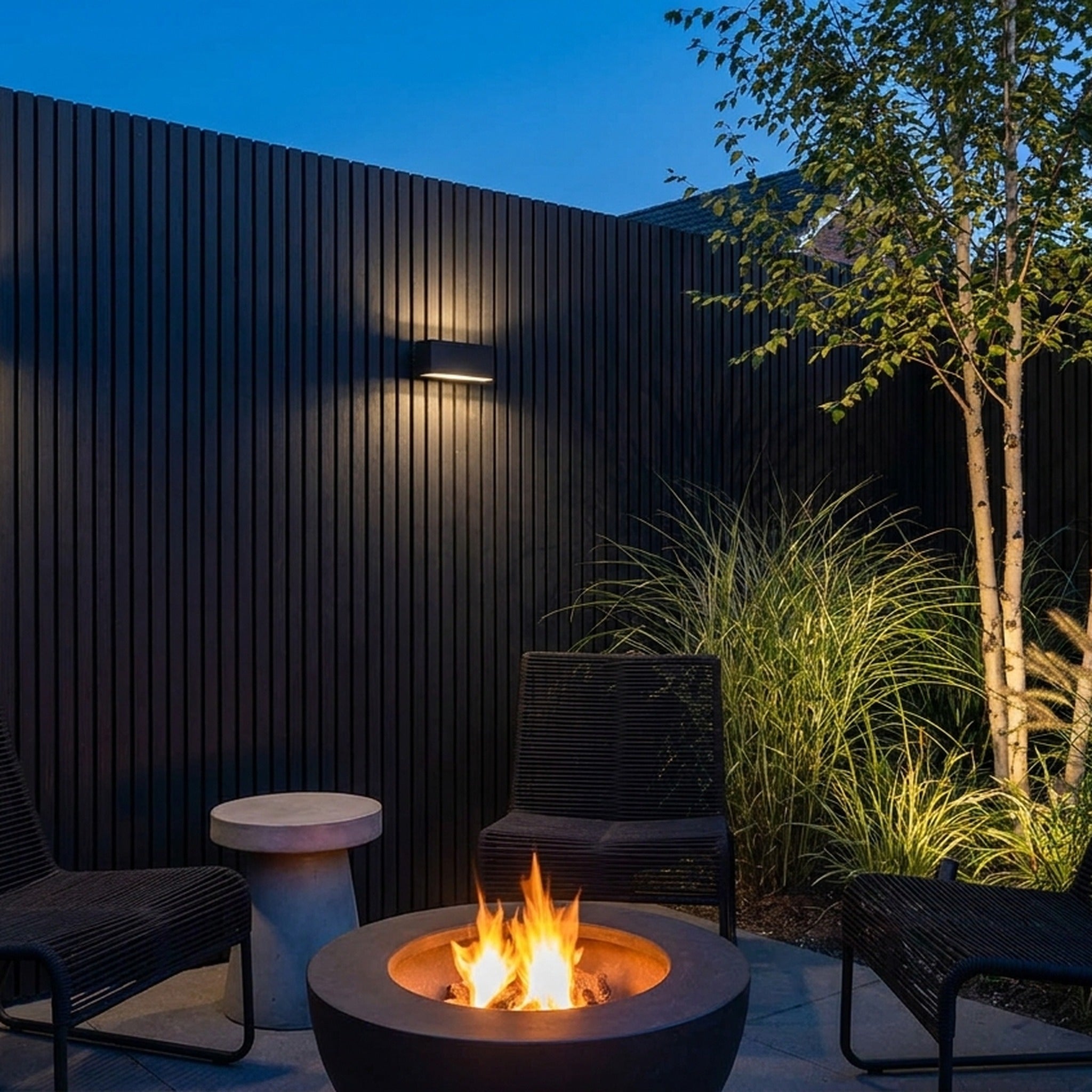 Exterior Wall Panel Black 94.5
