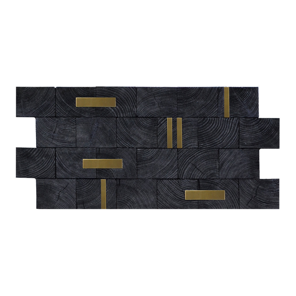 3D Wood Wall Panel | Industrial Pine | 12×24"