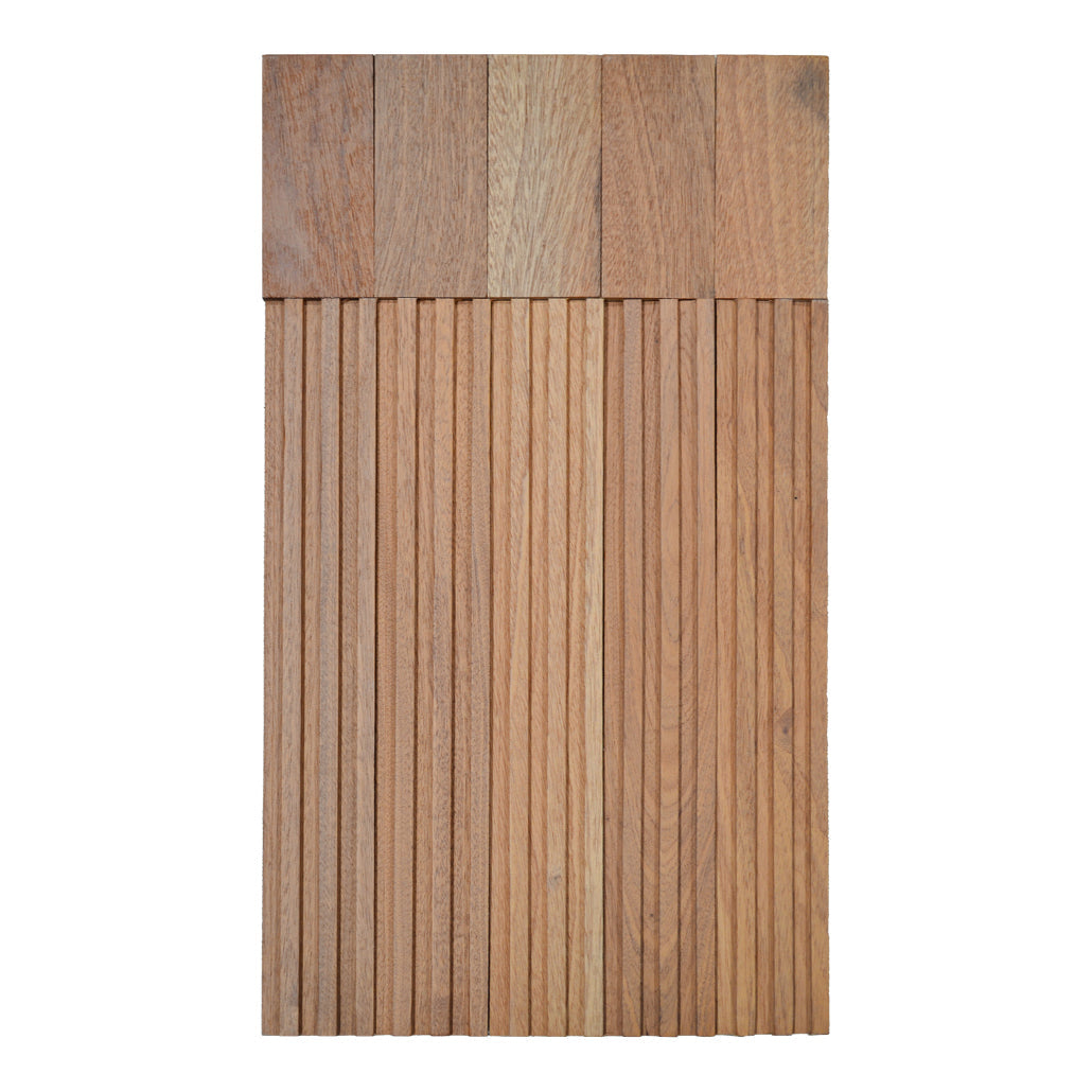 3D Wood Wall Panel | Silk Rosewood | 12×24"