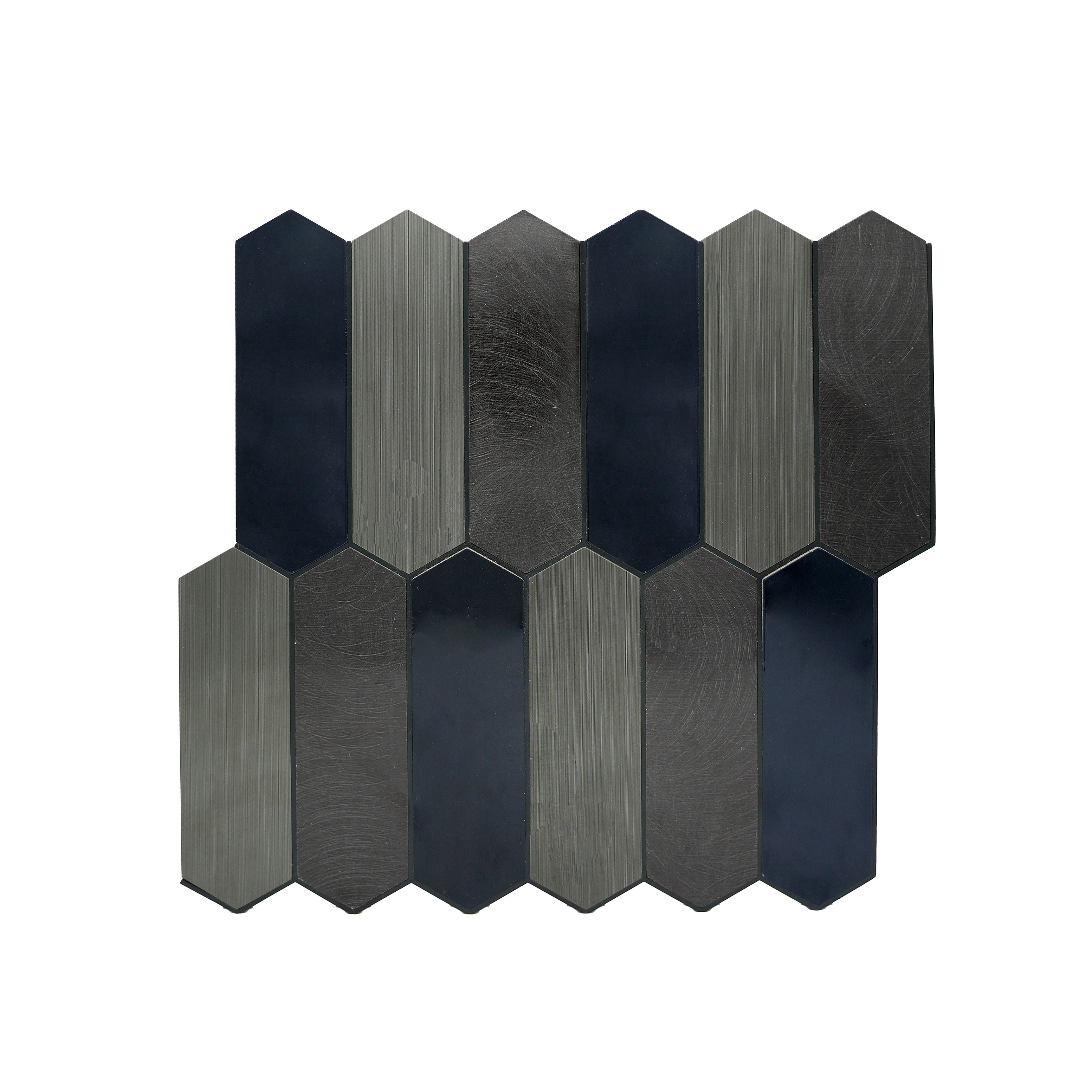 Peel and Stick Backsplash | Picket Blue | 11.1×10.75"