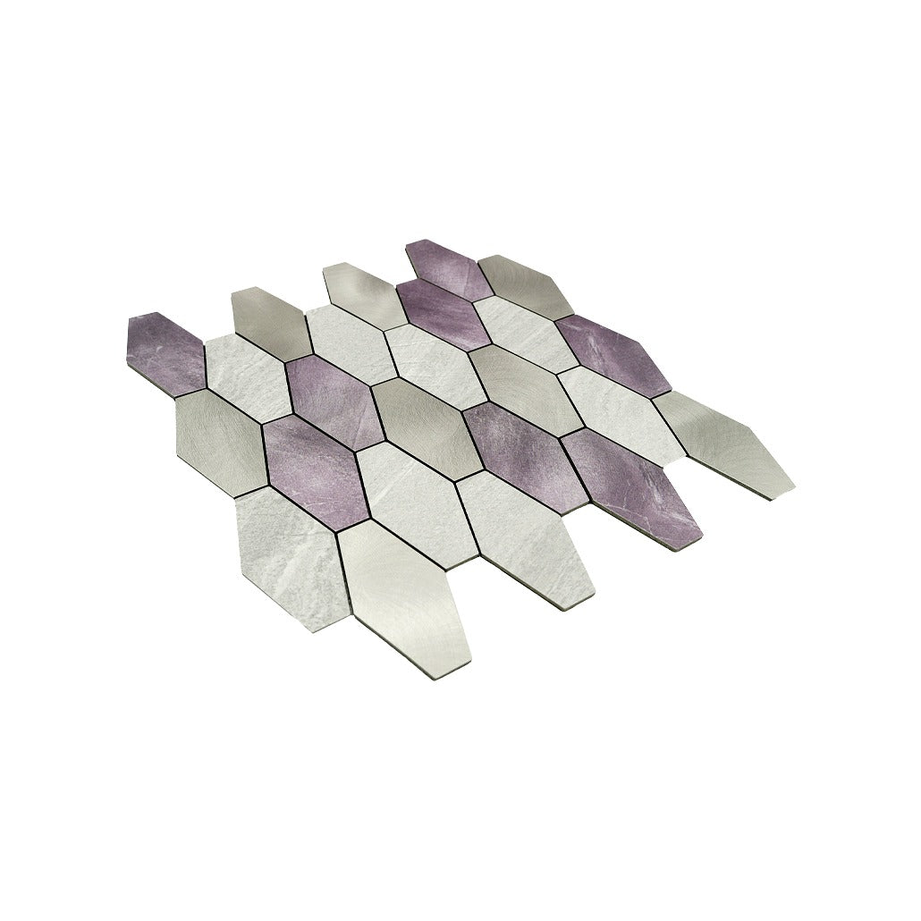 Peel and Stick Backsplash | Picket Gray | 11.81×11.81"