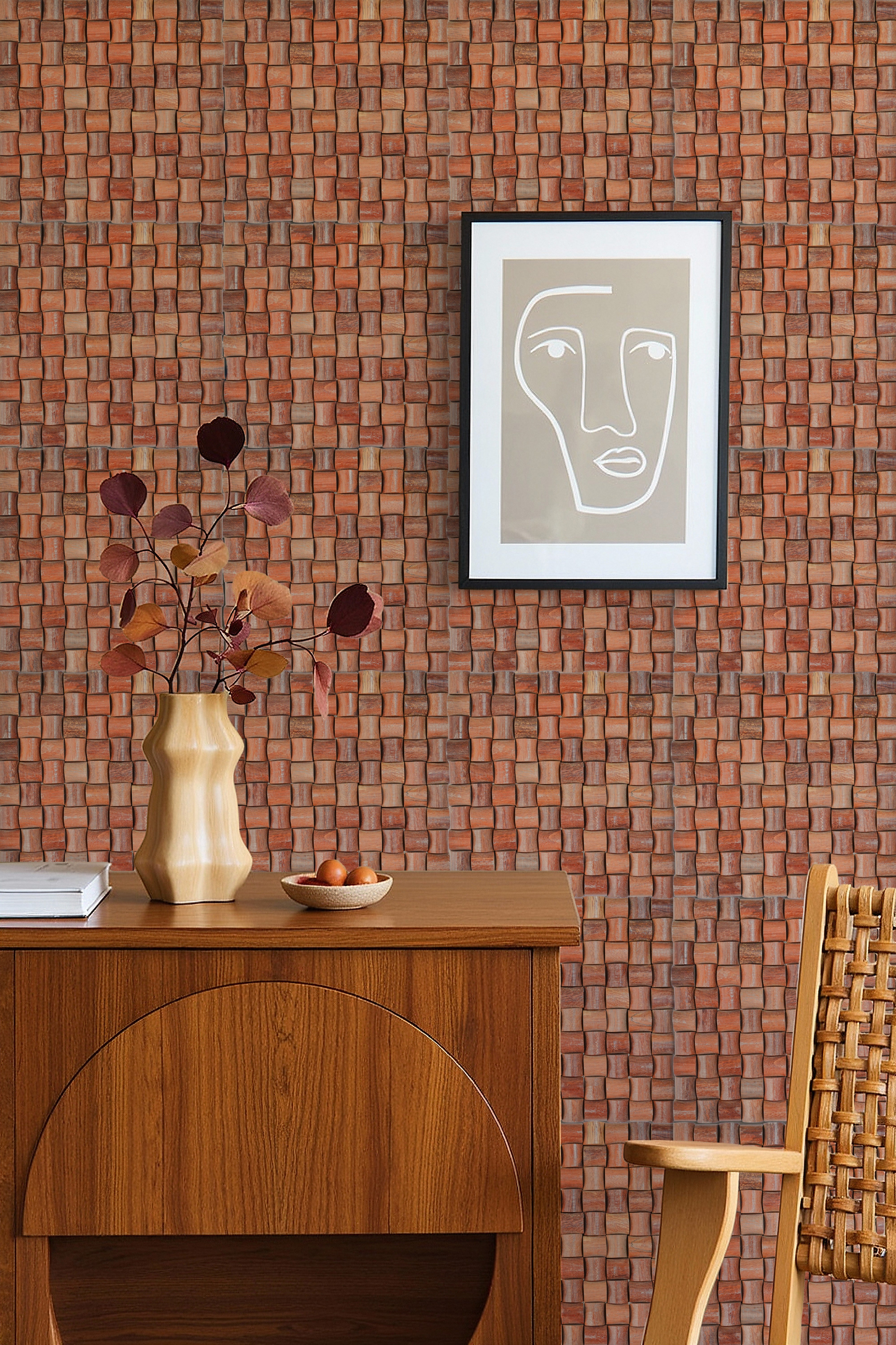 Wood Mosaic Panel | Arisauro Wood Tile | 12×12”