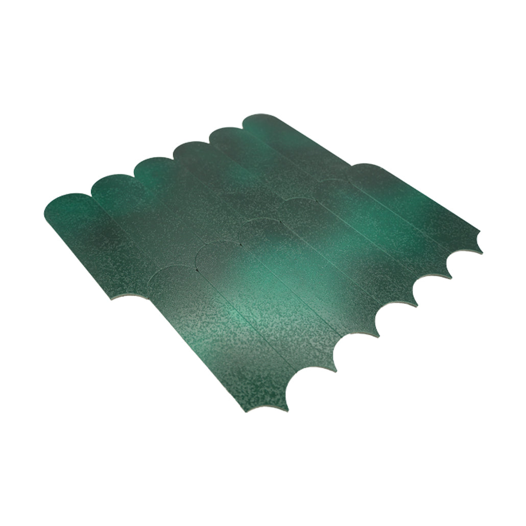 Peel and Stick Backsplash | Arch Dark Green | 11.73×11.34"
