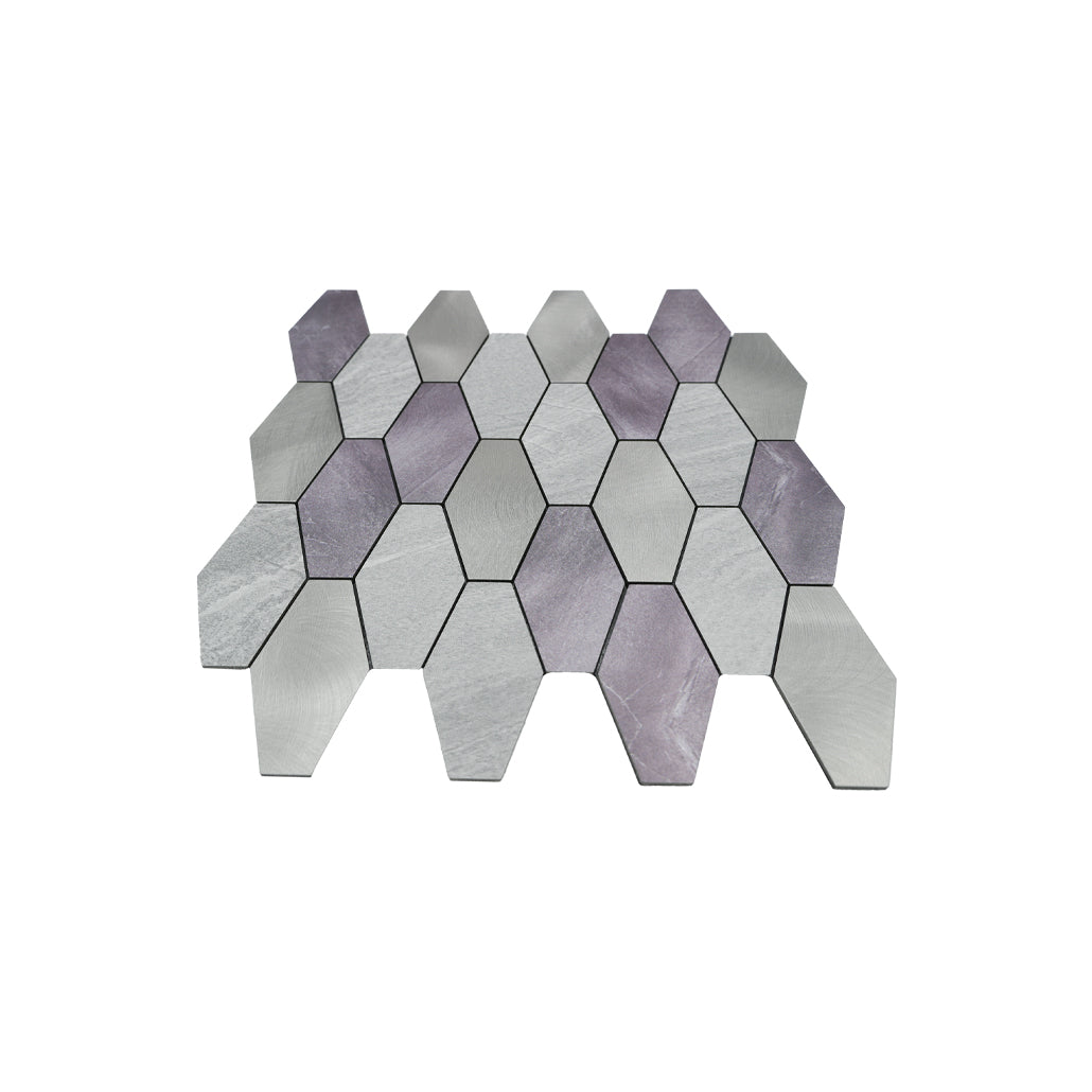 Peel and Stick Backsplash | Picket Gray | 11.81×11.81"