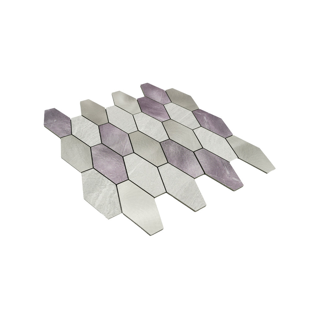 Peel and Stick Backsplash | Picket Gray | 11.81×11.81"