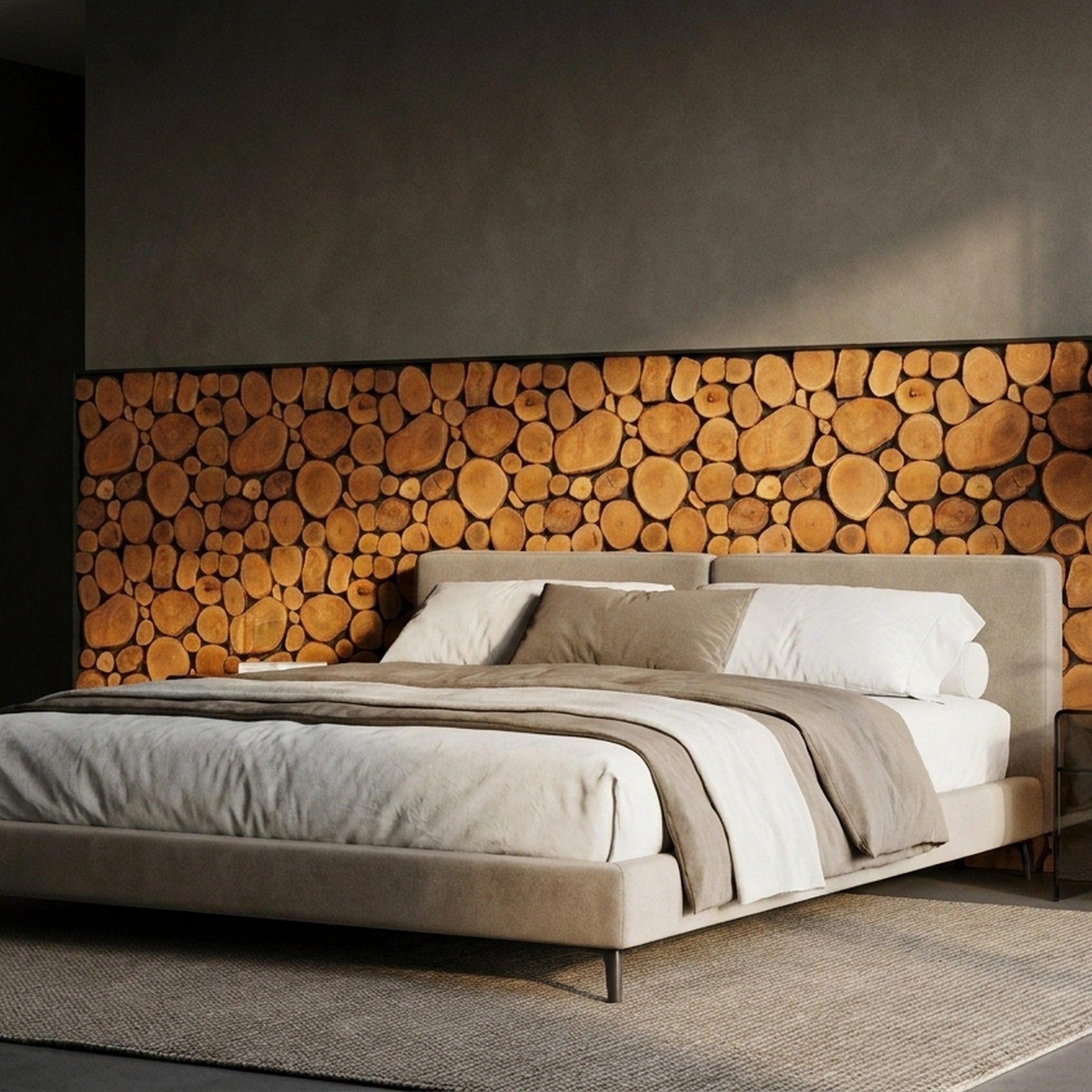 3D Wood Wall Panel | Lychee | 12×12"