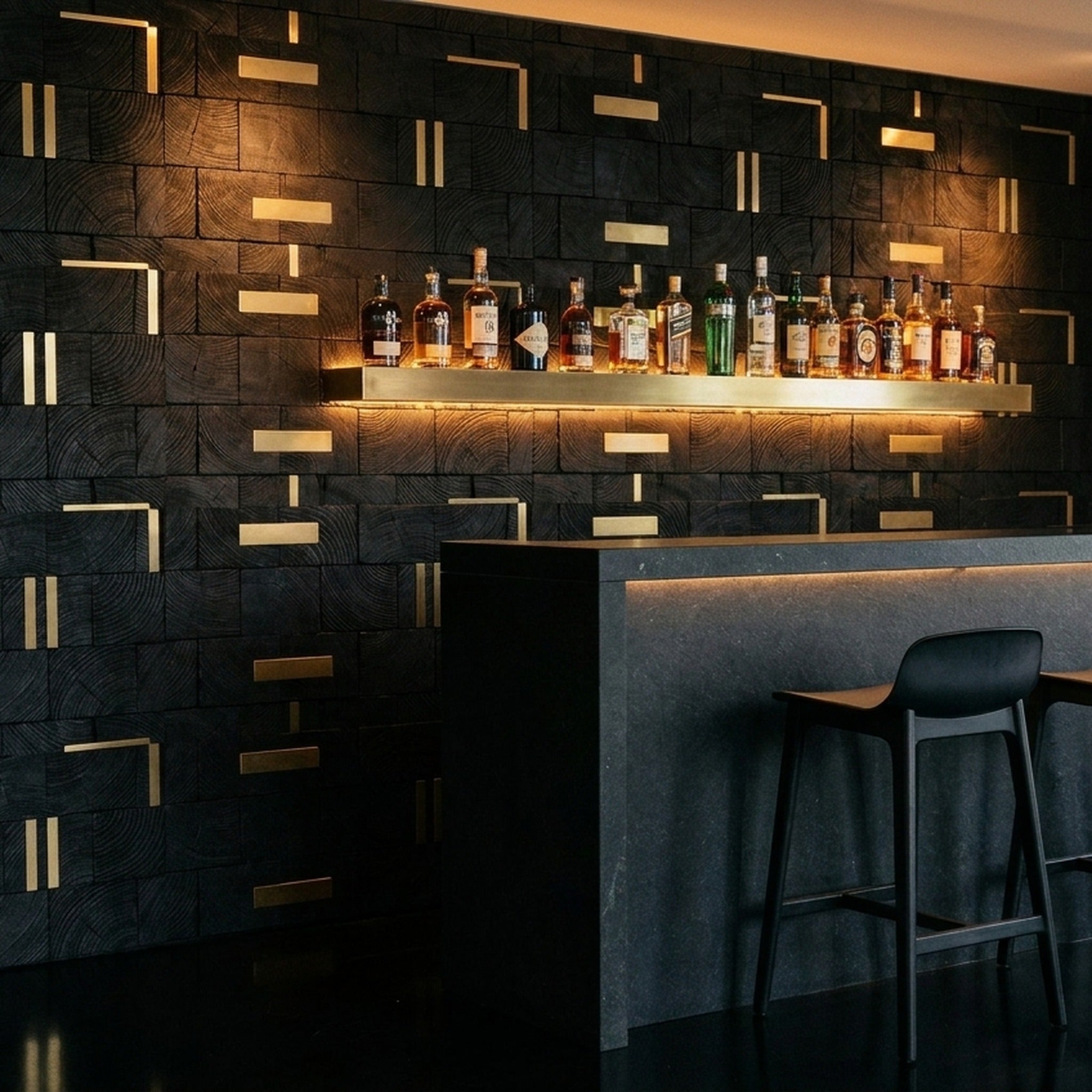 3D Wood Wall Panel | Industrial Pine | 12×24"