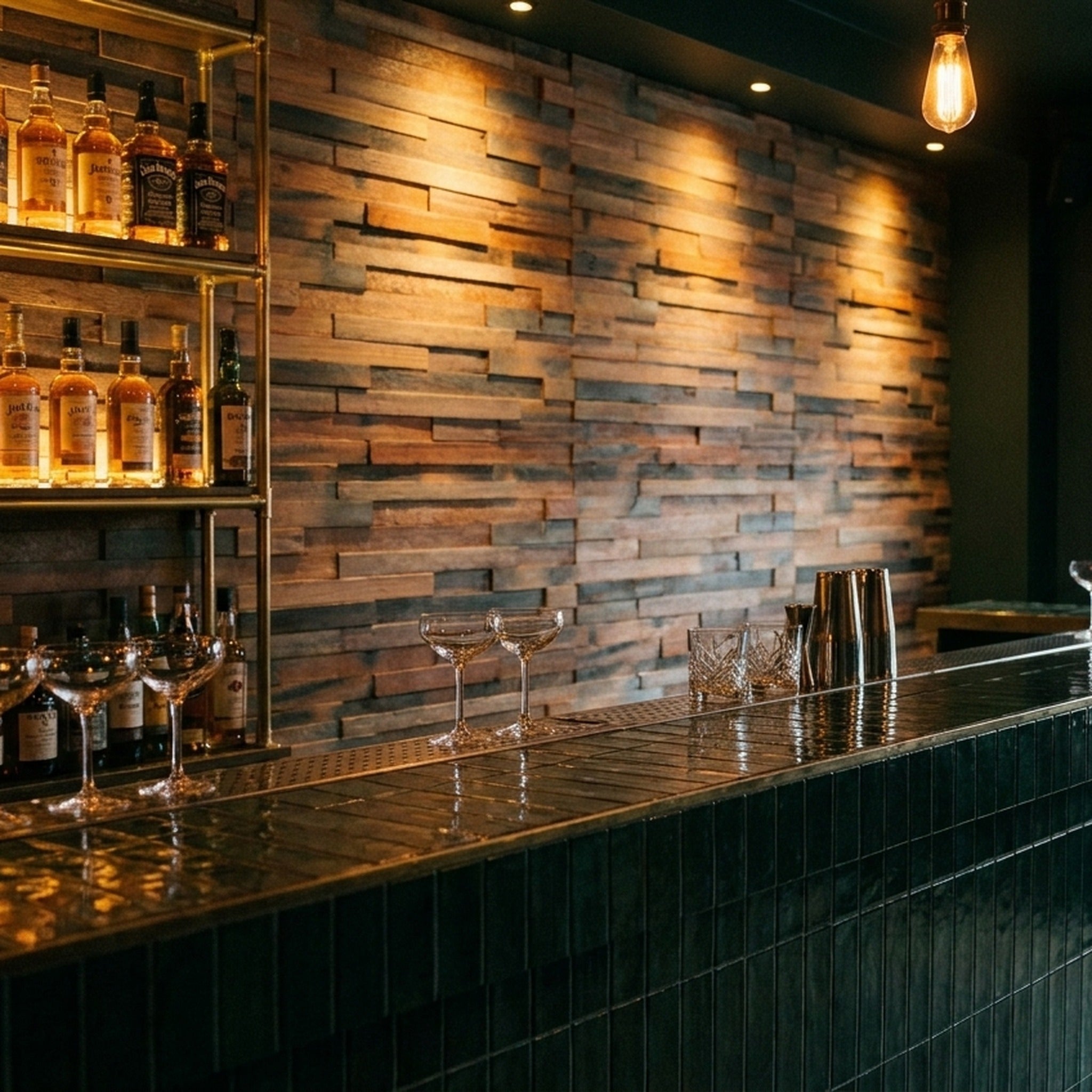 3D Wood Wall Panel | Wide Shipwood | 12×24"