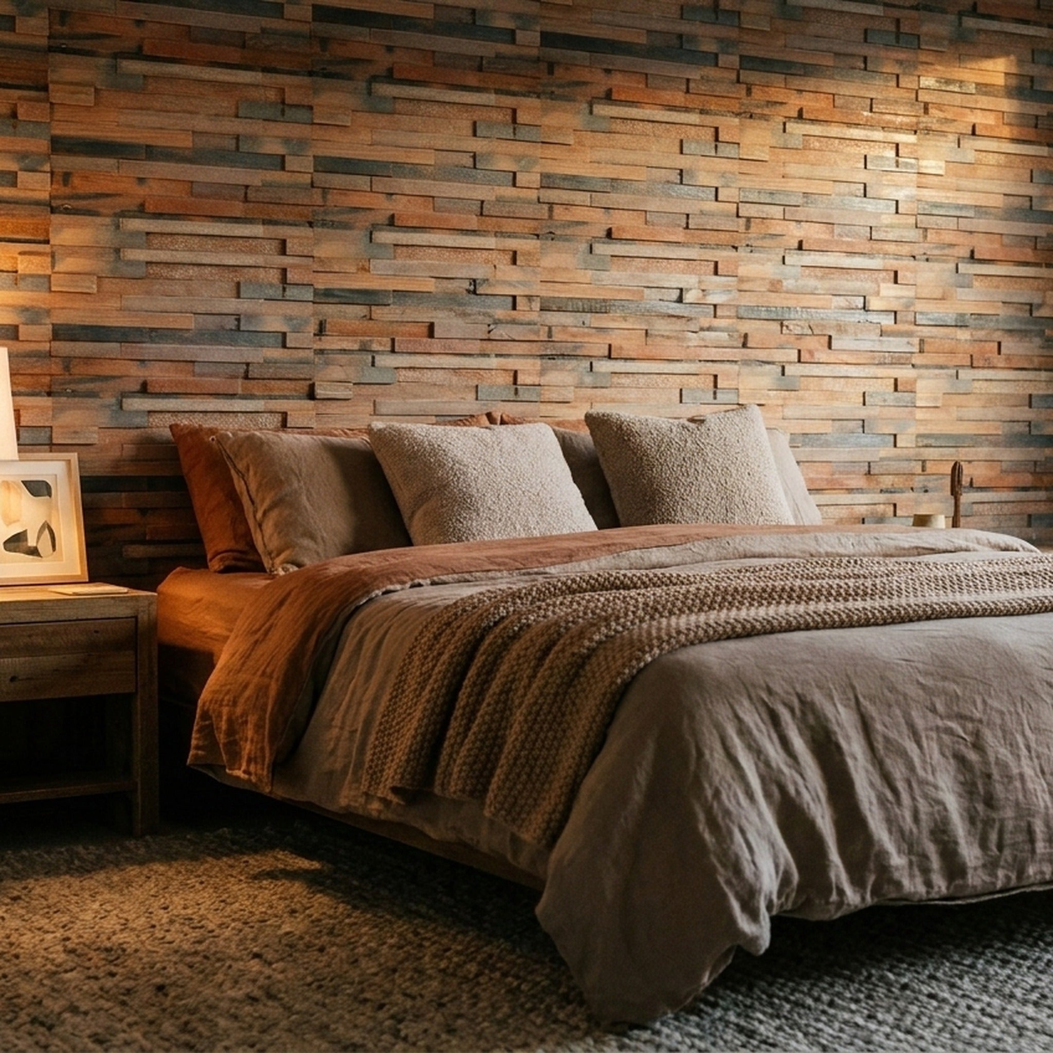 3D Wood Wall Panel | Wide Shipwood | 12×24"