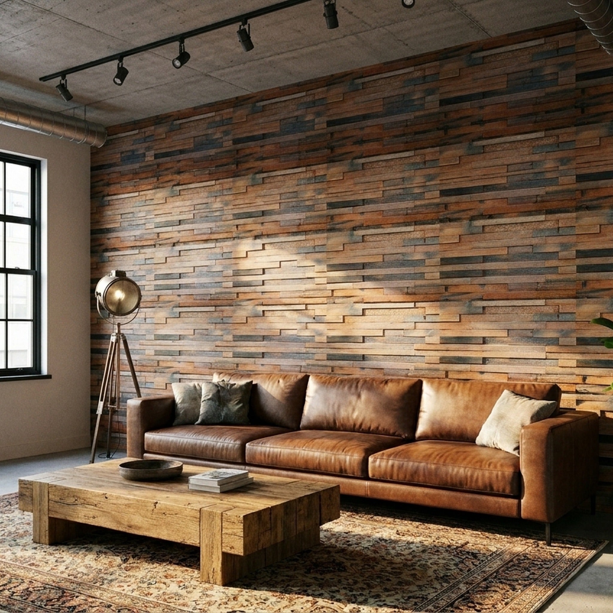 3D Wood Wall Panel | Wide Shipwood | 12×24"