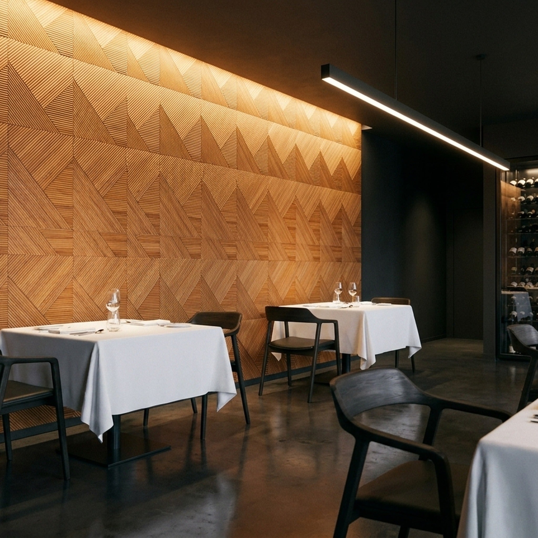 3D Wood Wall Panel | Xilan | 15.75×15.75"