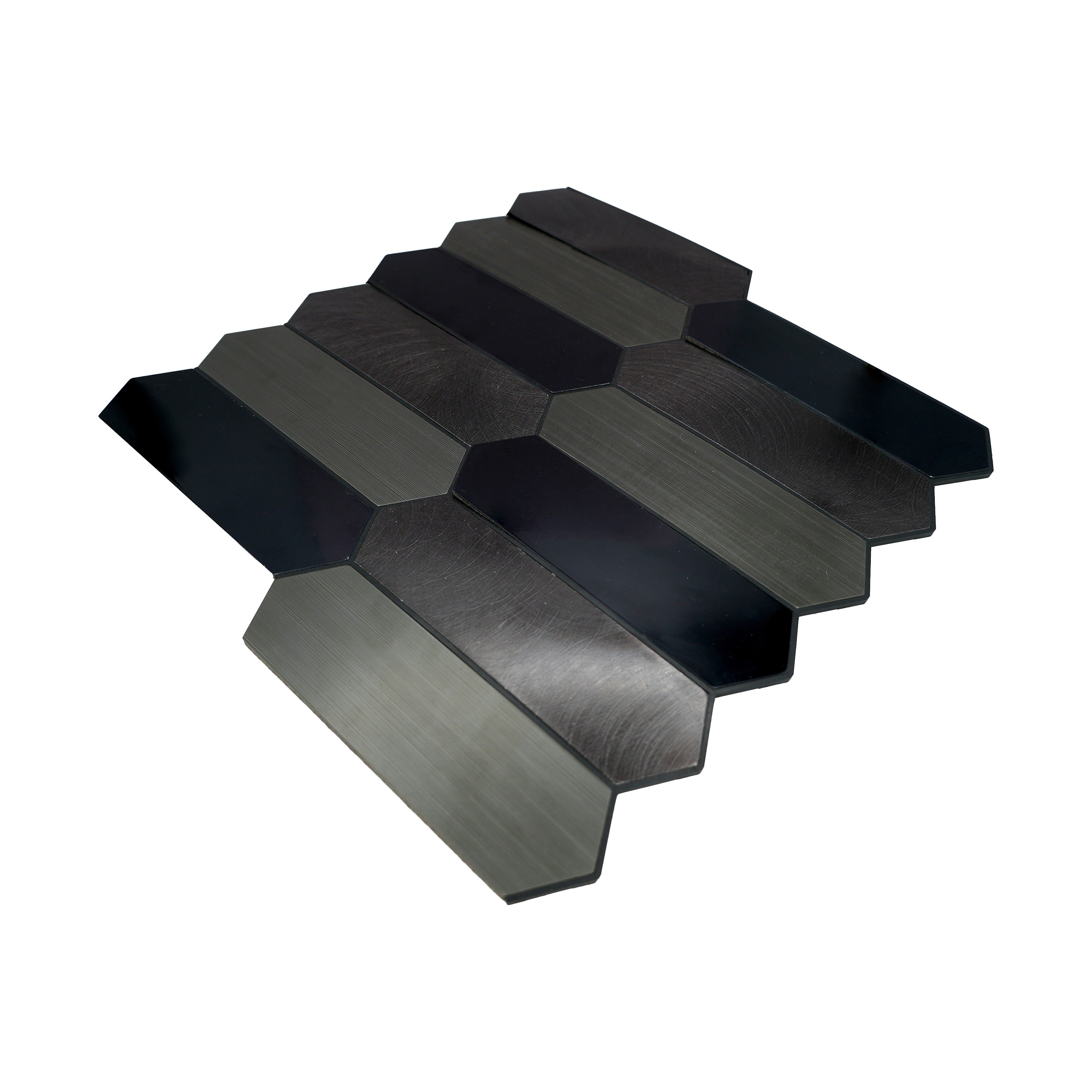 Peel and Stick Backsplash | Picket Blue | 11.1×10.75"