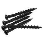 Exterior Wall Panel Black Screws - 100 pcs.