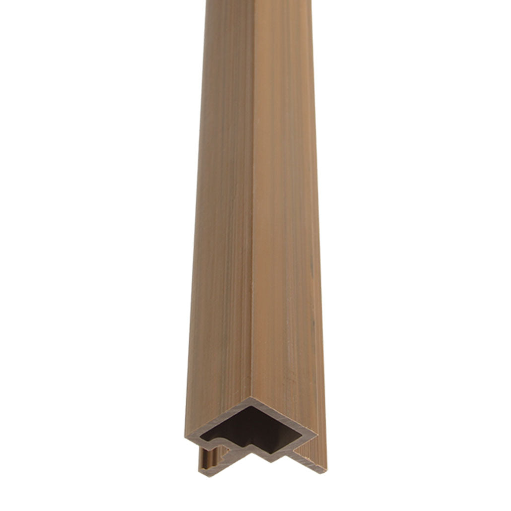 Outdoor Panel Oak Corner Trim 94.5" | Exterior | Garden | 3D Wood Grain